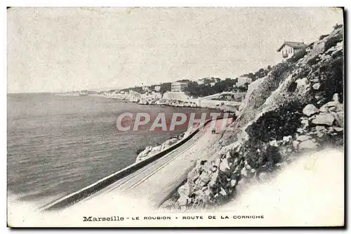 Ansichtskarte AK Marseille Le Roubion Route De La Corniche