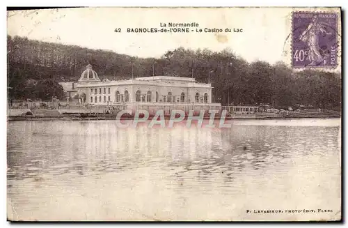 Cartes postales La Normandle Bagnoles De I&#39Orne Le Casino Du Lac