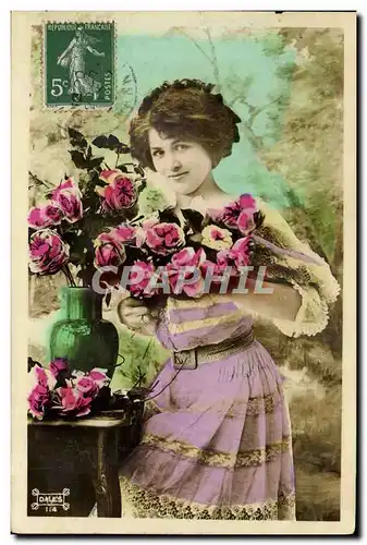 Cartes postales Fantaisie Femme