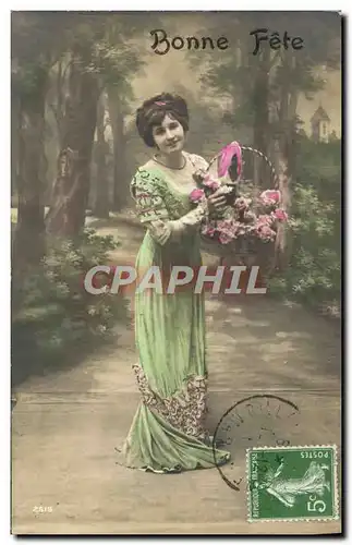 Cartes postales Fantaisie Femme