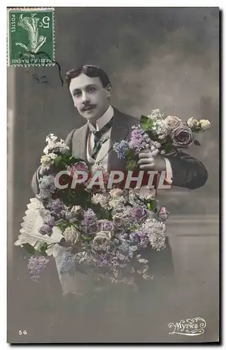 Cartes postales Fantaisie Homme