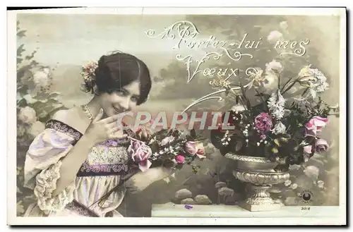 Cartes postales Fantaisie Femme