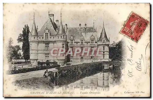 Cartes postales Azay le Rideau Chateau