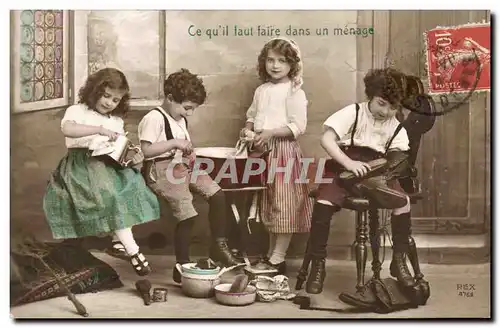 Cartes postales Fantaisie Enfants