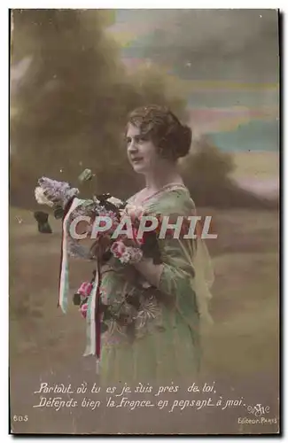 Cartes postales Fantaisie Femme