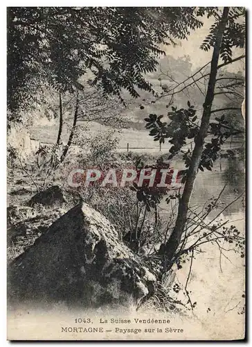 Cartes postales Suisse vendeenne Mortagne Paysage sur la Sevre
