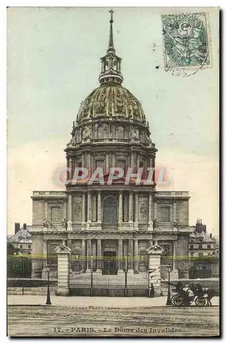 Ansichtskarte AK Paris Le Dome des Invalides