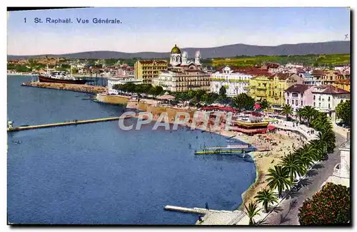 Cartes postales St Raphael Vue generale