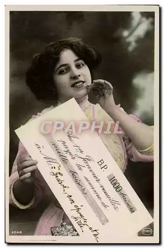 Cartes postales Fantaisie Femme