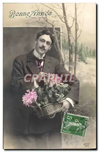 Cartes postales Fantaisie Homme