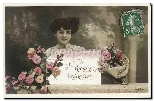 Cartes postales Fantaisie Femme