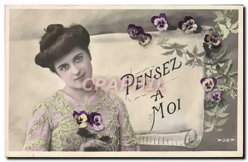 Cartes postales Fantaisie Femme