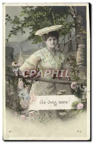 Cartes postales Fantaisie Femme