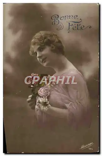 Cartes postales Fantaisie Femme