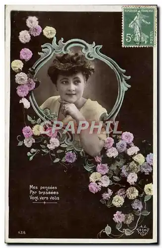 Cartes postales Fantaisie Femme