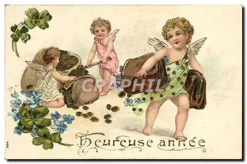 Cartes postales Fantaisie Enfant Anges