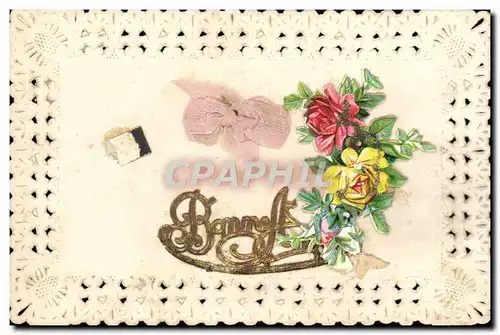 Cartes postales Brodee Fantaisie Fleurs