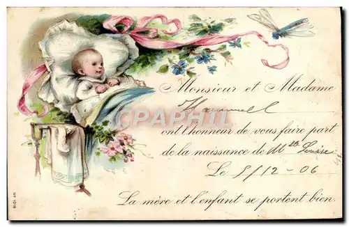 Cartes postales Fantaisie Enfant Bebe