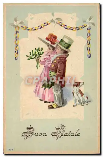 Cartes postales Fantaisie Enfants Chien