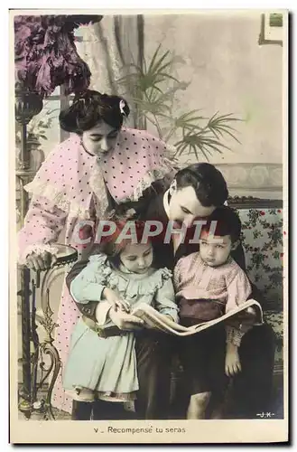 Cartes postales Fantaisie Femme Enfants