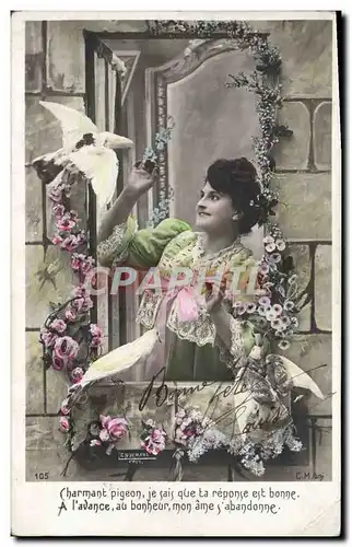 Cartes postales Fantaisie Femme