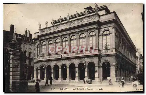 Ansichtskarte AK Lyon Le Grand Theatre