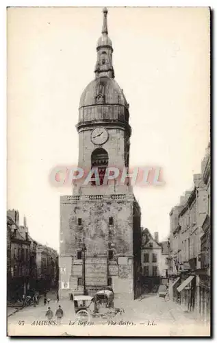 Cartes postales Amiens Le Beffroi