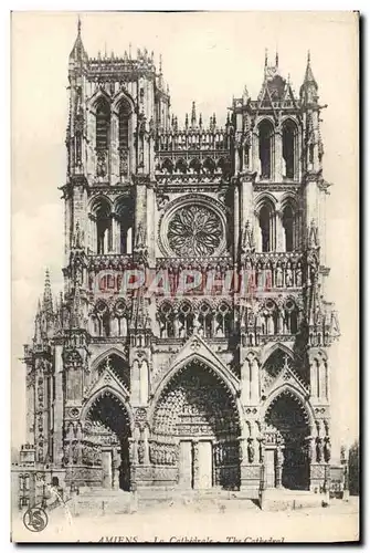 Cartes postales Amiens La Cathedrale