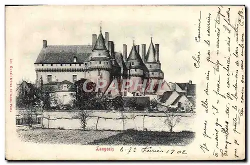 Cartes postales Langeais Le Chateau