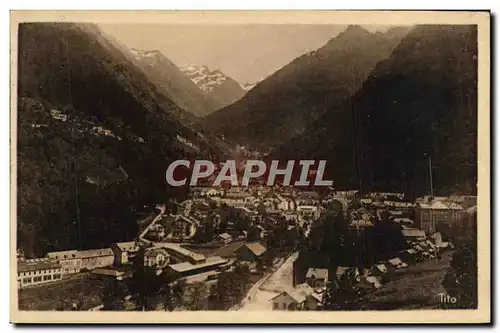 Cartes postales Cauterets Vue Generale Prise Du Mamelon Vert