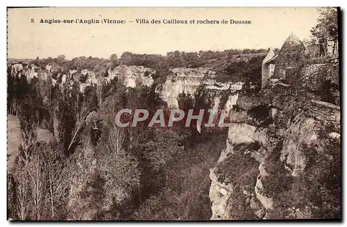 Cartes postales Angles Sur I'Anglin Villa Des Cailloux Et Rochers De Dousse