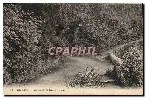 Cartes postales Royat Chemin De La Grotte