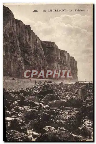 Cartes postales Le Treport Les Falaises