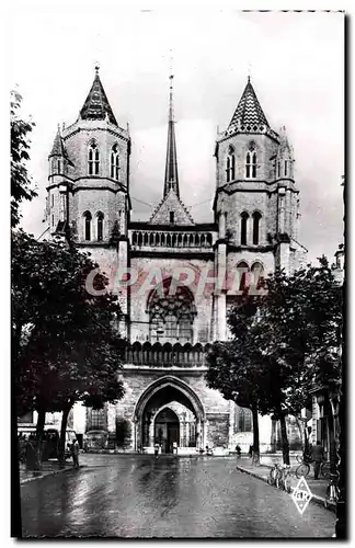 Cartes postales moderne Dijon La Cathedrale Sainte Benigne