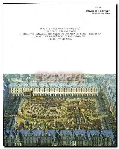 Cartes postales moderne Paris Au 17eme Le roman des chevaliers de la gloire