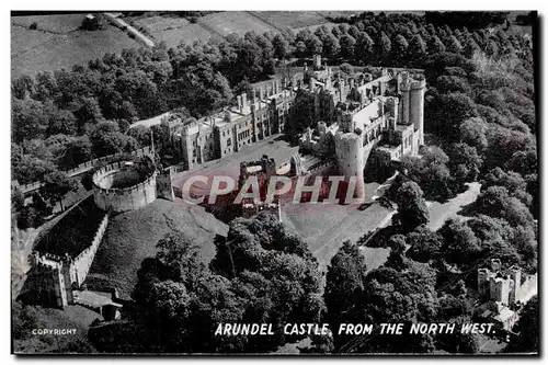 Cartes postales Arundel Castle From The North West