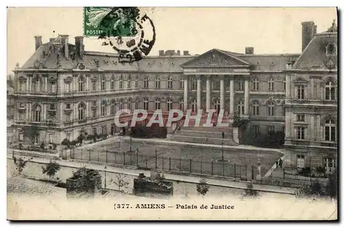 Cartes postales Amiens Palais de Justice