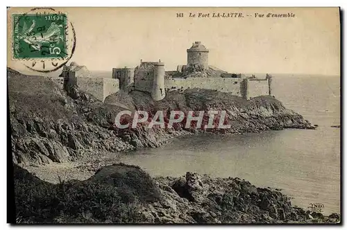 Cartes postales Le Fort La Latte Vue d&#39ensemble