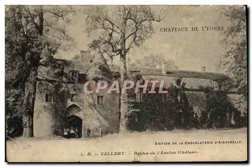 Cartes postales Vallery Rentes de L'Ancien Chateau