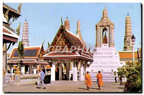 Moderne Karte Inside the Grounds of Qat Phra Keo Bangkok
