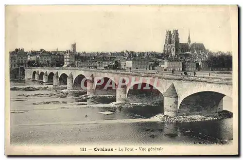 Ansichtskarte AK Orleans Le Pont Vue Generale