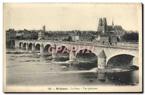Cartes postales Orleans Le Pont Vue Generale