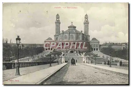 Cartes postales Paris Le Trocadero