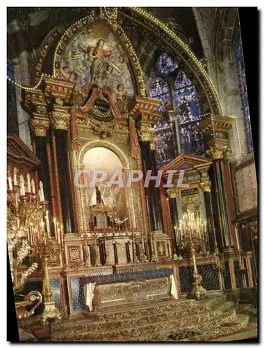 Ansichtskarte AK ND de Liesse Le Sanctuaire Notre Dame Le retable La colonnade de jaspe