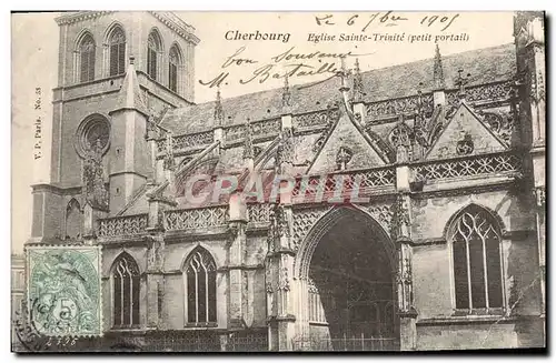 Cartes postales Cherbourg Eglise Saint Trinite