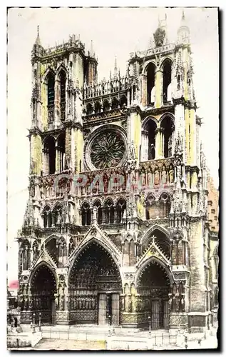 Cartes postales moderne Amiens La Cathedrale