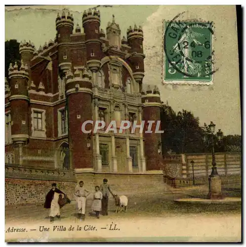 Cartes postales Sainte Adresse Une Villa De La Cote