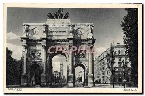 Cartes postales Munchen Siegestor