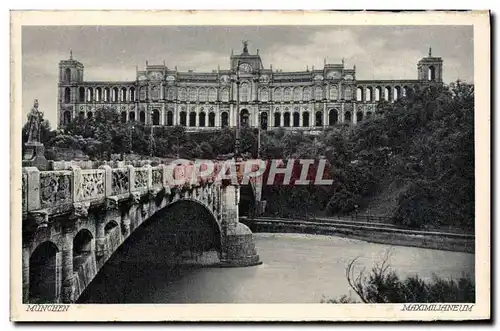 Cartes postales Munchen Maximilianeum