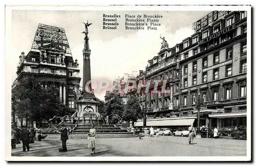 Cartes postales moderne Bruxelles Place De Brouckere